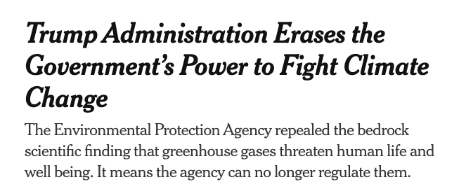 EPA Climate Change